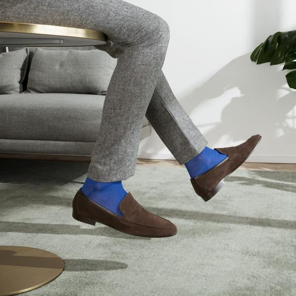 062142022 100% Cotton Plain Mid-Calf Socks M