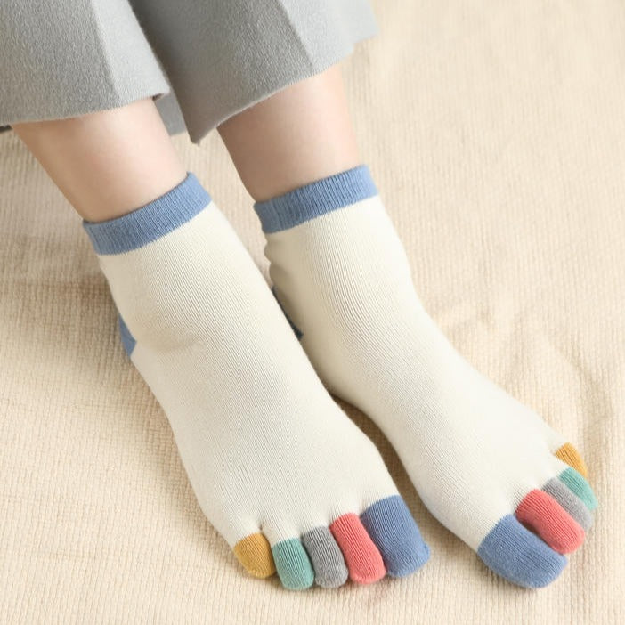 Rainbow Toe Socks