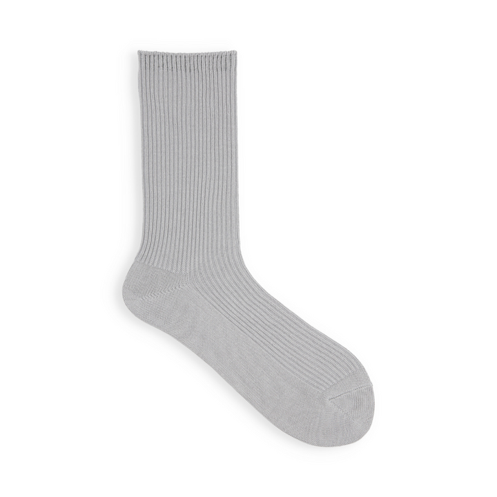 011141154 Finest Organic Cotton Fine Rib Crew Sock