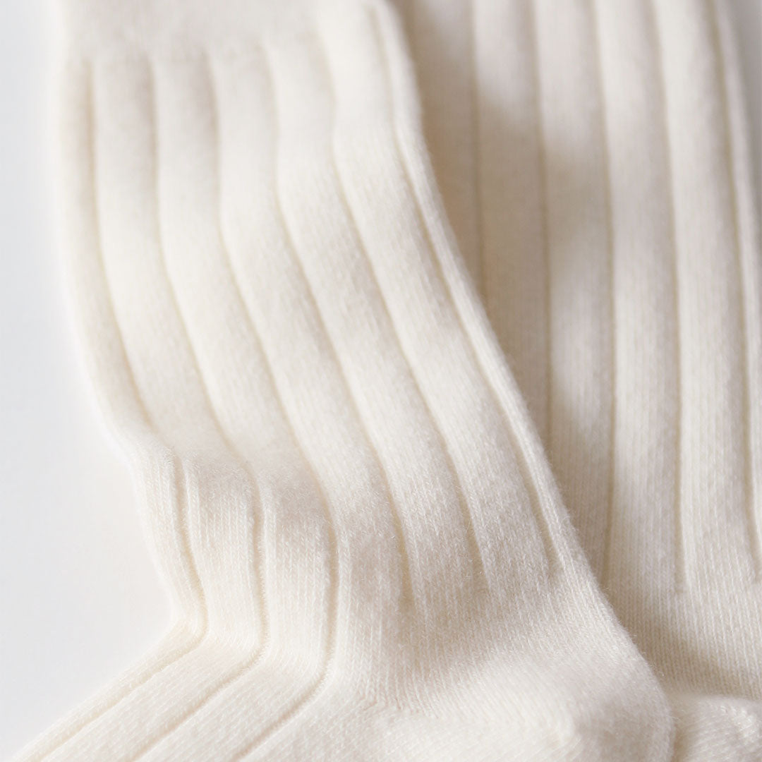 062141067 Cashmere Ribbed Socks M