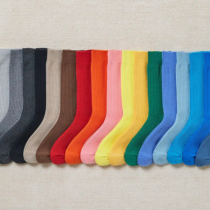 062142040 Power-Fit Mid-Calf Socks L