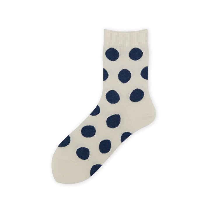 021131855 Big Dots Fine Low Crew Socks