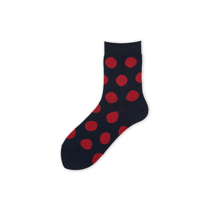 021131855 Big Dots Fine Low Crew Socks